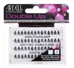 Ardell Double Up sztuczne rzęsy w kępkach bez węzełków Short Black 56 sztuk