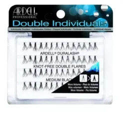 Ardell Double Up sztuczne rzęsy w kępkach bez węzełków Medium Black 56 sztuk