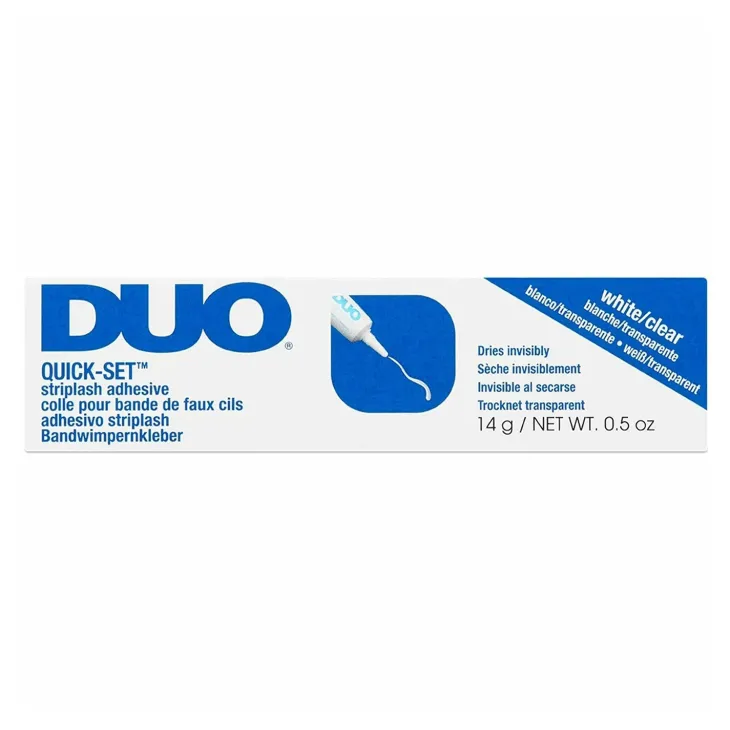 Ardell Duo Quick-Set klej do sztucznych rzęs White Clear 14 g