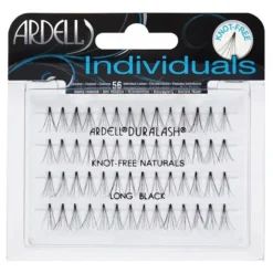 Ardell Individual sztuczne rzęsy w kępkach bez węzełków Long Black 56 sztuk