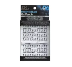Ardell Individual sztuczne rzęsy w kępkach bez węzełków Short Medium Long mix 6 x 56 sztuk