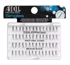 Ardell Individual sztuczne rzęsy w kępkach bez węzełków Medium Black 56 sztuk
