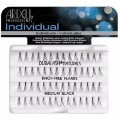 Ardell Individual sztuczne rzęsy w kępkach bez węzełków Medium Black 56 sztuk