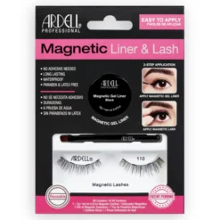 Ardell Magnetic Lash & Liner zestaw sztuczne rzęsy Wispies 110 + Magnetic Gel Liner Black 2 g