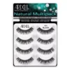 Ardell Natural Multipack sztuczne rzęsy na pasku 101 Demi Black 4 pary