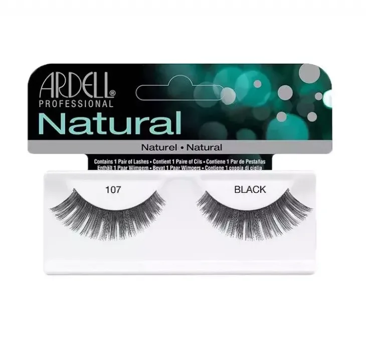Ardell Natural sztuczne rzęsy na pasku 107 Black