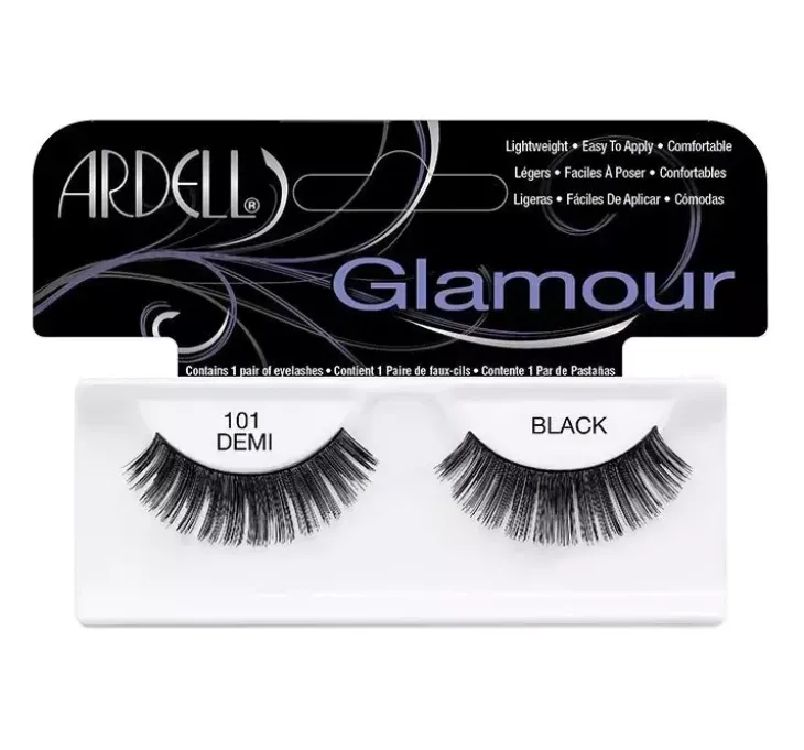 Ardell Natural sztuczne rzęsy na pasku 101 Demi Black