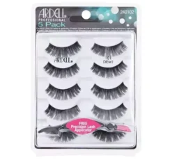 Ardell 5 Pack sztuczne rzęsy na pasku 101 Demi 5 par + aplikator