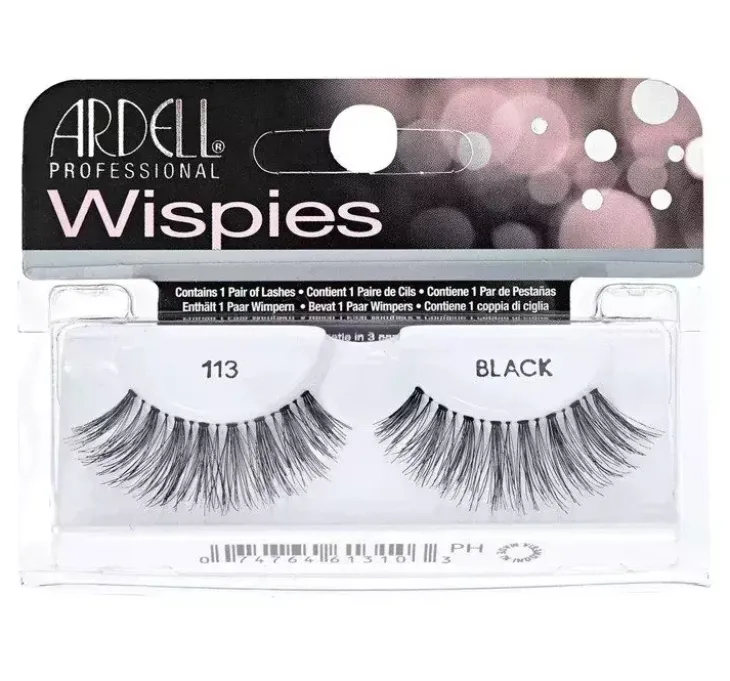Ardell Wispies sztuczne rzęsy na pasku 113 Black