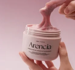 Arencia Fresh Rosehip Rice Mochi Cleanser nawilżająco-oczyszczająca pasta do mycia twarzy 120 g