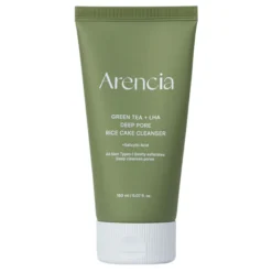 Arencia Green Tea + LHA Deep Pore Rice Cake Cleanser głęboko oczyszczający żel do mycia twarzy 150 ml