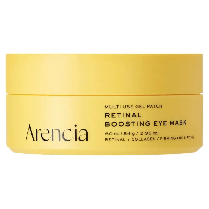 Arencia Retinal Boosting Eye Mask hydrożelowe płatki pod oczy z retinalem 60 szt