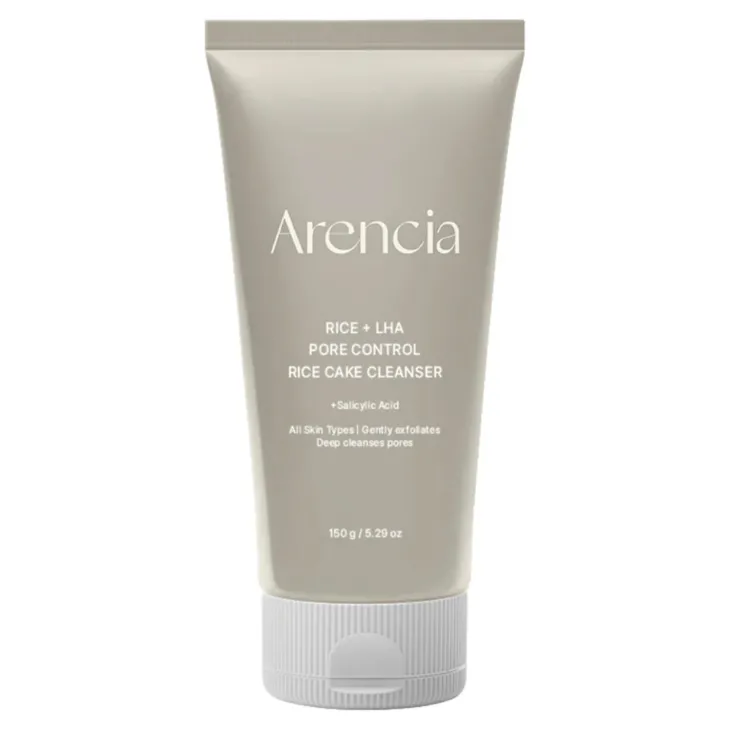 Arencia Rice + LHA Pore Control Rice Cake Cleanser wygładzająca pasta do mycia twarzy oczyszczająca pory 150 ml