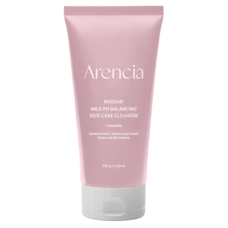 Arencia Rosehip Mild PH Balancing Rice Cake Cleanser kojąca pasta do mycia twarzy 150 g