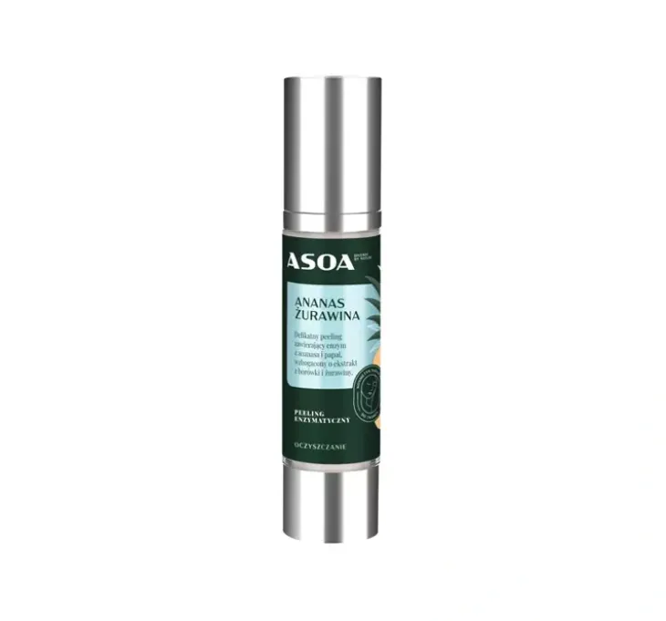 Asoa peeling enzymatyczny Ananas i Żurawina 50 ml