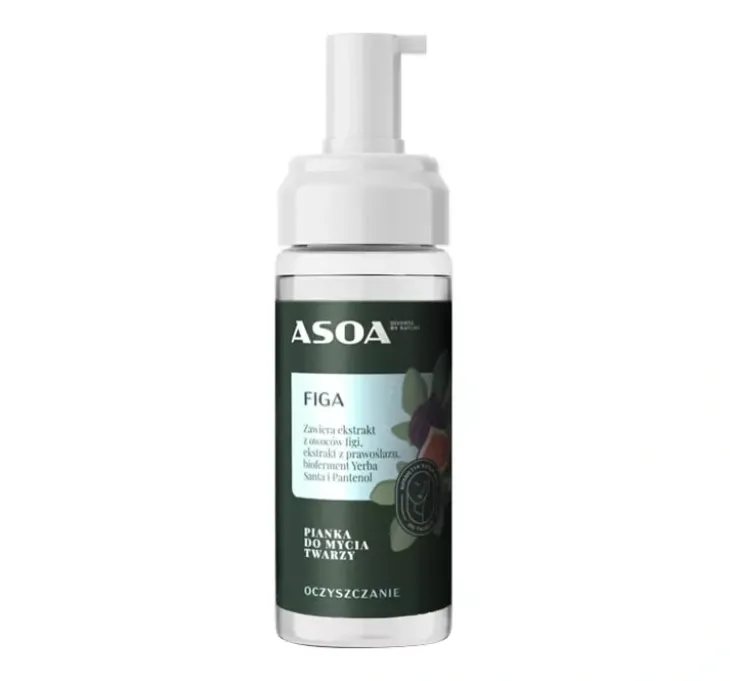 Asoa pianka do mycia twarzy Figa 150 ml