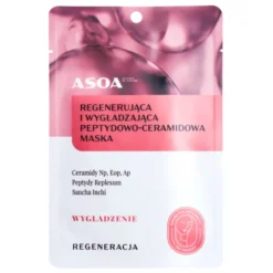 Asoa regenerująca i wygładzająca maska w płachcie 30 g