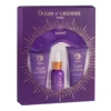 Aurora Dream of Lavender zestaw prezentowy mgiełka do ciała i poduszki 50 ml + balsam do ciała 60 ml + krem do rąk 60 ml + opaska na oczy