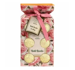 Aurora Flowers kule musujące do kąpieli 6 x 50 g