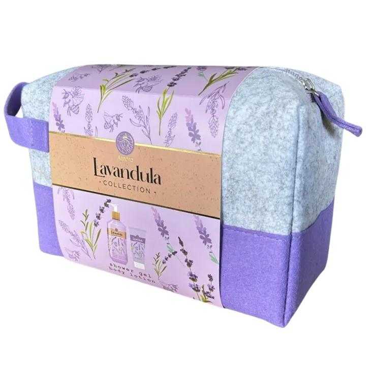 Aurora Lavandula Collection zestaw prezentowy żel pod prysznic 300 ml + balsam do ciała 60 ml