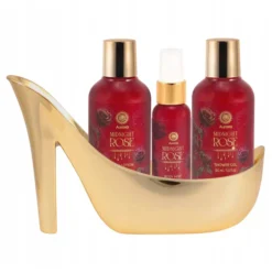 Aurora Midnight Rose zestaw prezentowy żel pod prysznic 150 ml + balsam do ciała 150 ml + mgiełka do ciała 40 ml