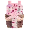 Aurora Rose Bouquet zestaw prezentowy żel pod prysznic 180 ml + balsam do ciała 180 ml + krem do rąk 60 ml
