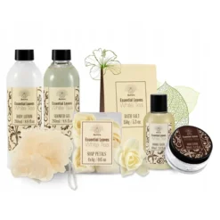 Aurora White Tea zestaw prezentowy 7 kosmetyków do kąpieli