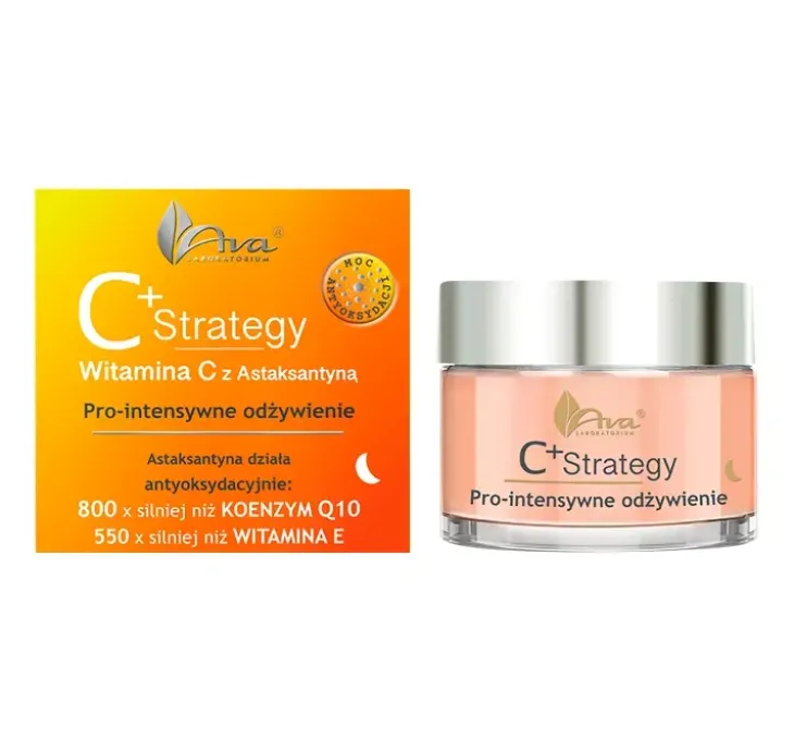 Ava C+Strategy pro-intensywne odżywienie krem do twarzy na noc 50 ml