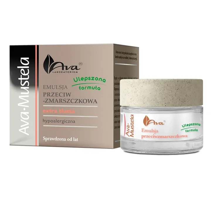 Ava Mustela extra tłusta emulsja przeciwzmarszczkowa 50 ml
