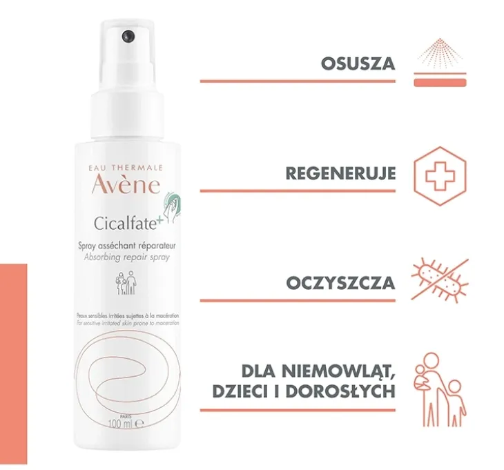 Avène Cicalfate+ spray regenerujący 100 ml