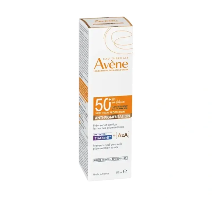 Avène fluid koloryzujący przeciw przebarwieniom SPF50+ skóra wrażliwa 40 ml