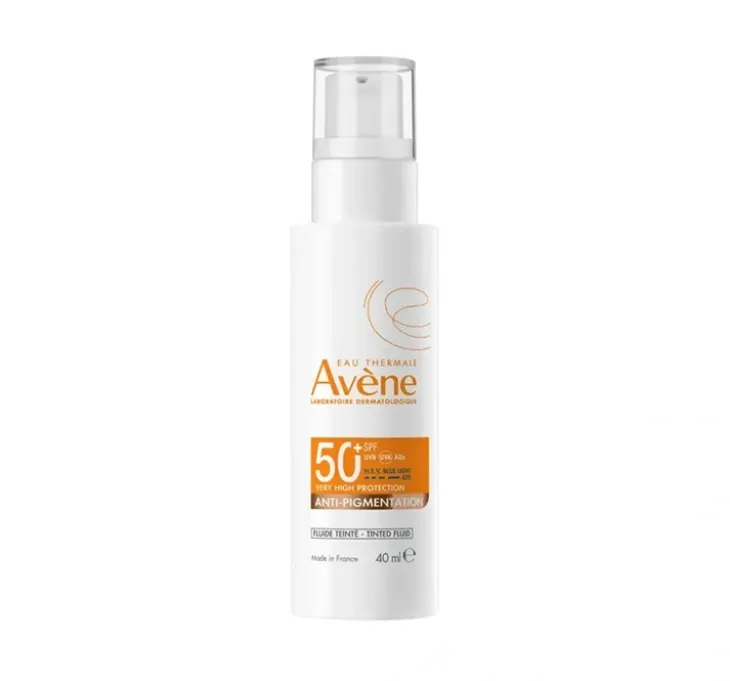 Avène fluid koloryzujący przeciw przebarwieniom SPF50+ skóra wrażliwa 40 ml