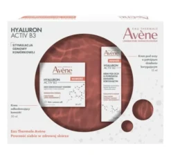Avène Hyaluron Activ B3 zestaw krem do twarzy 50 ml + krem pod oczy 15 ml