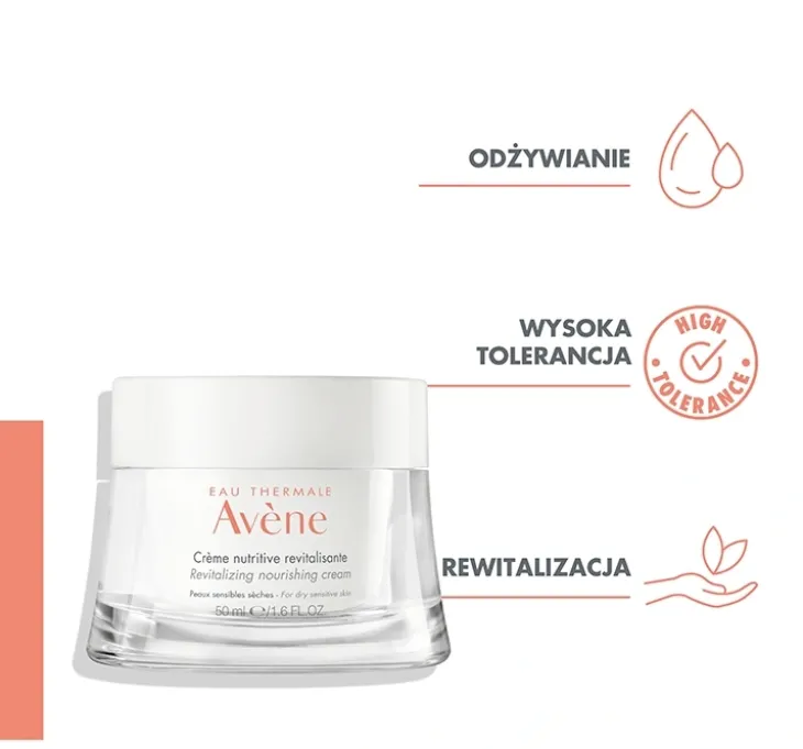 Avène krem rewitalizujący do twarzy 50 ml