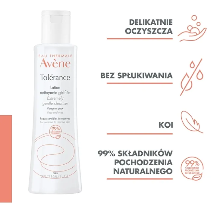 Avène Tolerance żel-balsam oczyszczający 200 ml