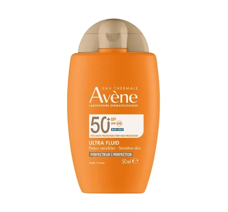 Avène Ultra Fluid Perfector krem do twarzy z pigmentem SPF50+ skóra wrażliwa 50 ml