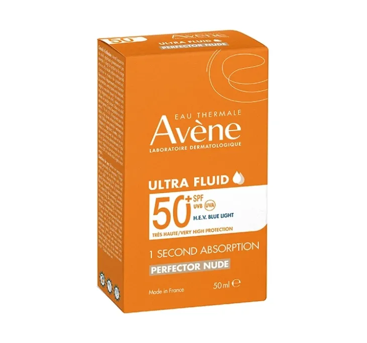 Avène Ultra Fluid Perfector krem do twarzy z pigmentem SPF50+ skóra wrażliwa 50 ml
