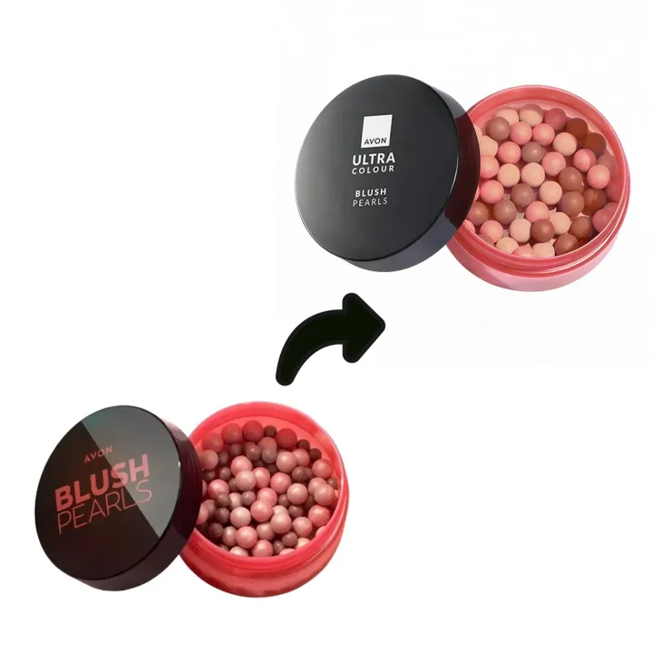 Avon Blush Pearls róż do policzków w perełkach Bronzed Blush 28 g