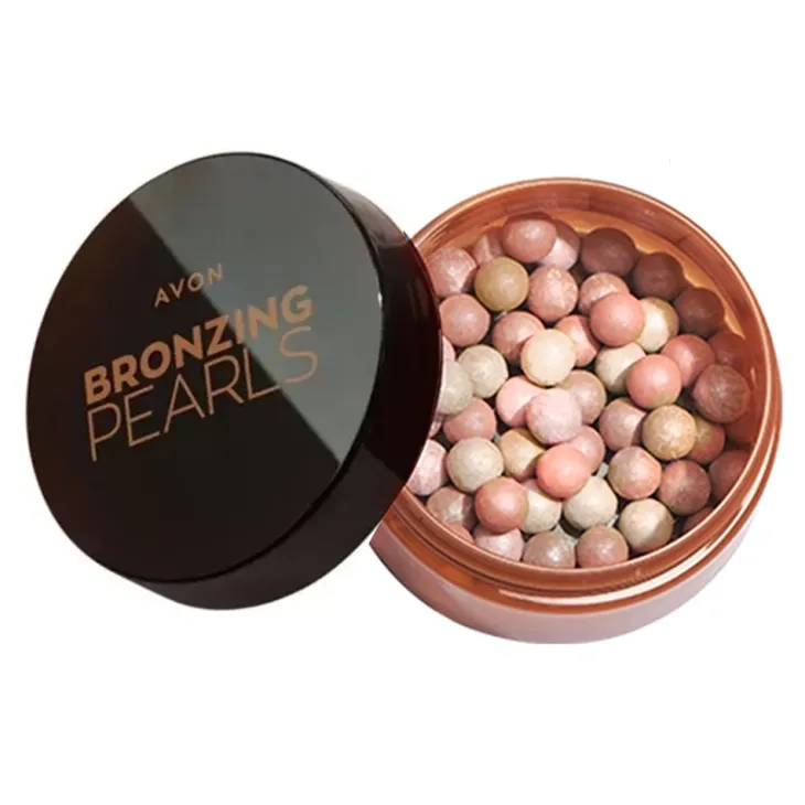 Avon Bronzing Pearls bronzer do twarzy w perełkach Light Bronze 28 g
