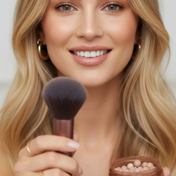 Avon Bronzing Pearls bronzer do twarzy w perełkach Light Bronze 28 g