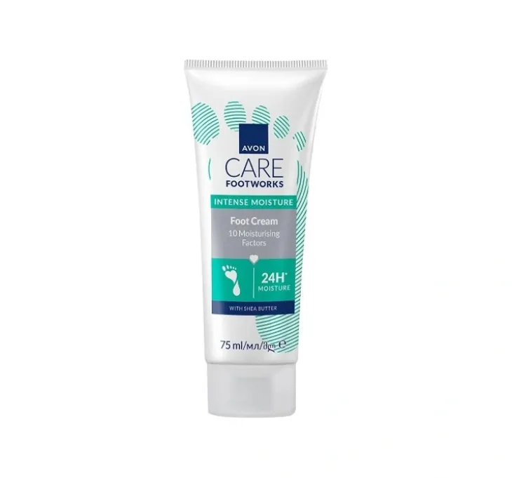 Avon Care Foot Works intensywnie nawilżający krem do stóp 75 ml
