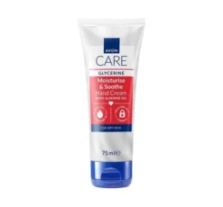 Avon Care Glycerine nawilżająco-wygładzający krem do rąk z olejem ze słodkich migdałów 75 ml