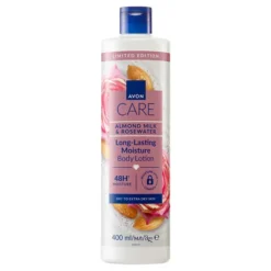 Avon Care nawilżający balsam do ciała Almond Milk & Rosewater 400 ml