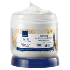 Avon Care uniwersalny krem do twarzy, rąk i ciała Oatmeal & Vanilla 400 ml
