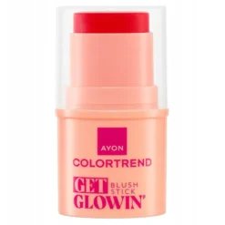 Avon Color Trend Get Glowin róż w sztyfcie Cherry Drop 4,5 g