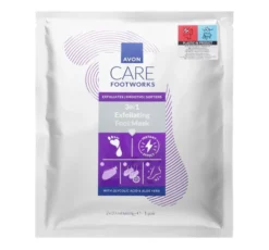 Avon Footworks 3in1 Exfoliating Foot Mask skarpetki złuszczające z kwasem glikolowym i aloesem 2x20 ml