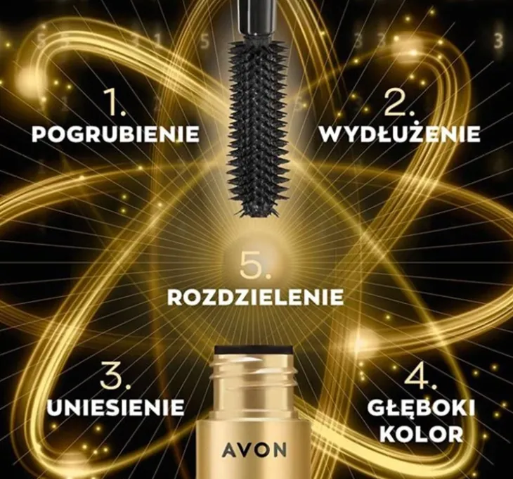 Avon 5in1 Lash Genius tusz do rzęs Modern Navy 10 ml