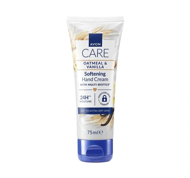 Avon krem do rąk z multibiotykami Oatmeal&Vanilla 75 ml