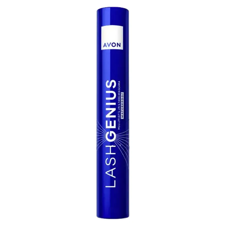 Avon Lash Genius Multitask & Multiply Waterproof Mascara wodoodporny tusz do rzęs Blackest Black 10 ml