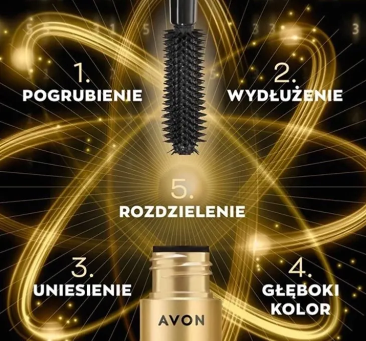 Avon Lash Genius Multitask & Multiply Mascara tusz do rzęs Brown Black 10 ml